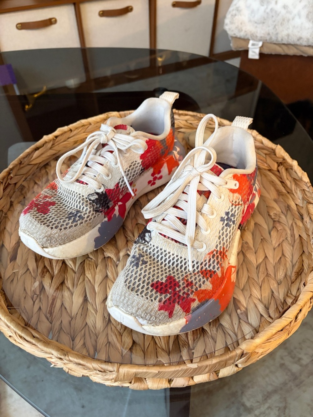 NOBULL women’s floral sneakers size 7